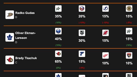 Eklund’s NHL Trade Deadline Rumor Chart DEEP DIVE: Matthews, Tkachuk, Bobrovsky & Rielly Headline Loaded Board (Eklund). Photo by Hockeybuzz.com