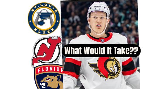 What If Brady Tkachuk Is Traded? The 3 Teams That Could Change Everything. (Eklund). Photo by HOCKEYBUZZ.COM